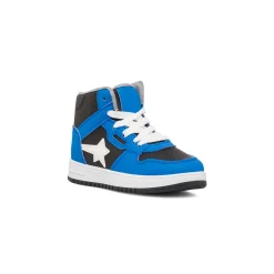 New Sneakers alte blu da ragazzo con dettagli neri Bambino Sneakers Bambino|Scarpe Ragazzo