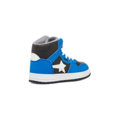 New Sneakers alte blu da ragazzo con dettagli neri Bambino Sneakers Bambino|Scarpe Ragazzo