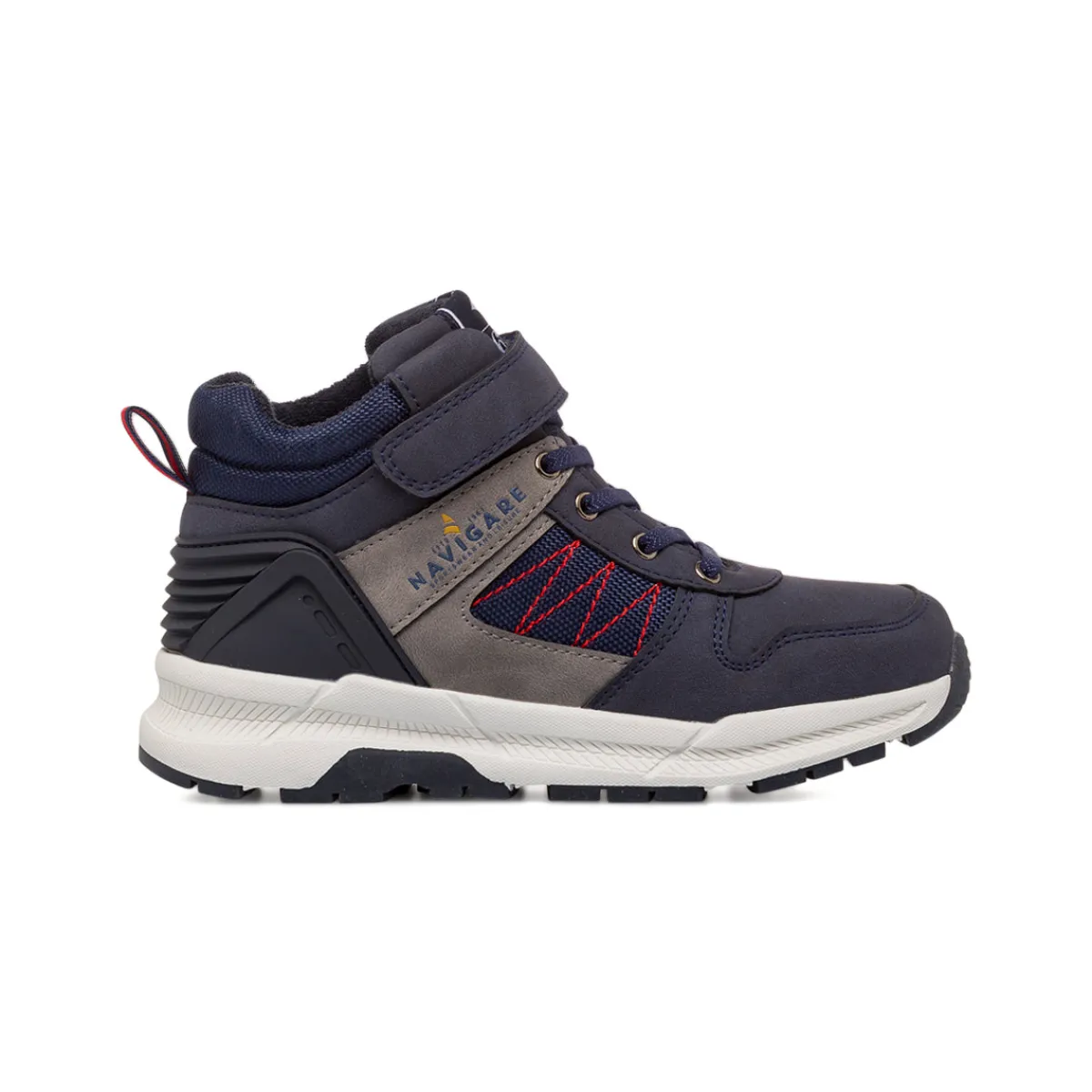 New Sneakers alte blu da Ragazzo con strappo Bambino Sneakers Bambino|Scarponcini Bambino