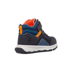 Hot Sneakers alte blu da Ragazzo con chiusura a strappo Bambino Sneakers Bambino|Scarpe Ragazzo