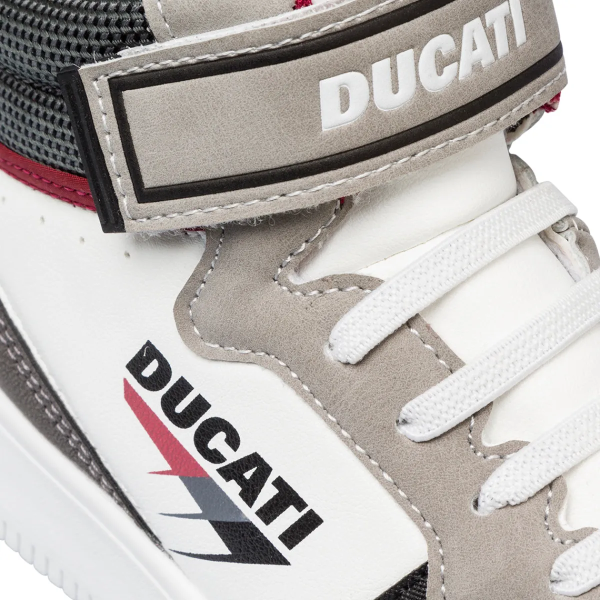 Sale Sneakers alte da bambino bianche e beige Bambino Sneakers Bambino|Scarpe Con Strappo Bambino