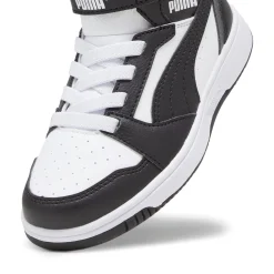 Sale Sneakers alte da bambino bianche con dettagli neri e grigi Rebound V6 Bambino Scarpe Sportive Da Bambino|Scarpe Sportive