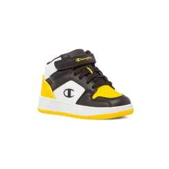 Outlet Sneakers alte da bambino nere con dettagli gialli Bambino Scarpe Sportive Da Bambino|Sneakers Sportive Bambino