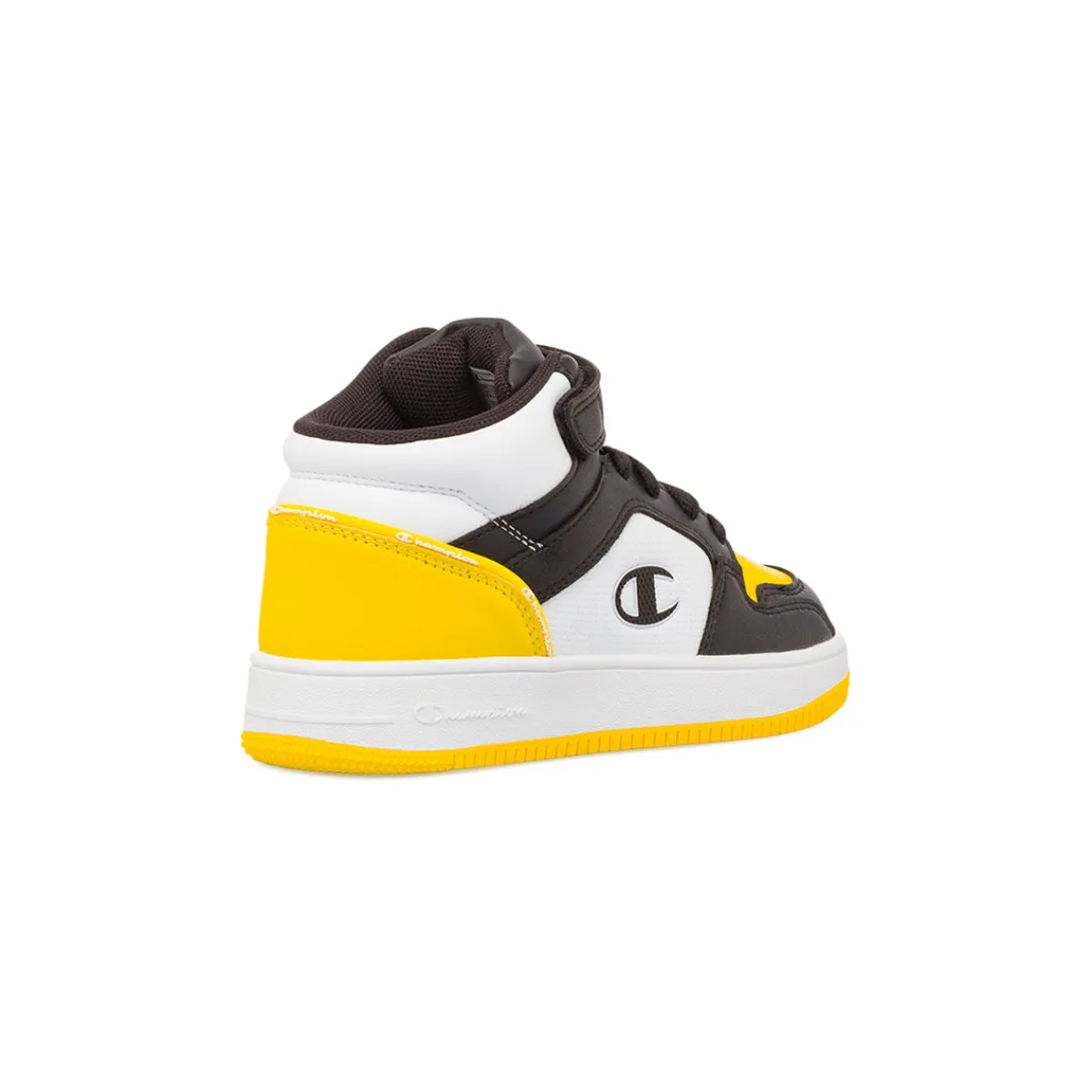 Outlet Sneakers alte da bambino nere con dettagli gialli Bambino Scarpe Sportive Da Bambino|Sneakers Sportive Bambino