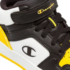 Outlet Sneakers alte da bambino nere con dettagli gialli Bambino Scarpe Sportive Da Bambino|Sneakers Sportive Bambino