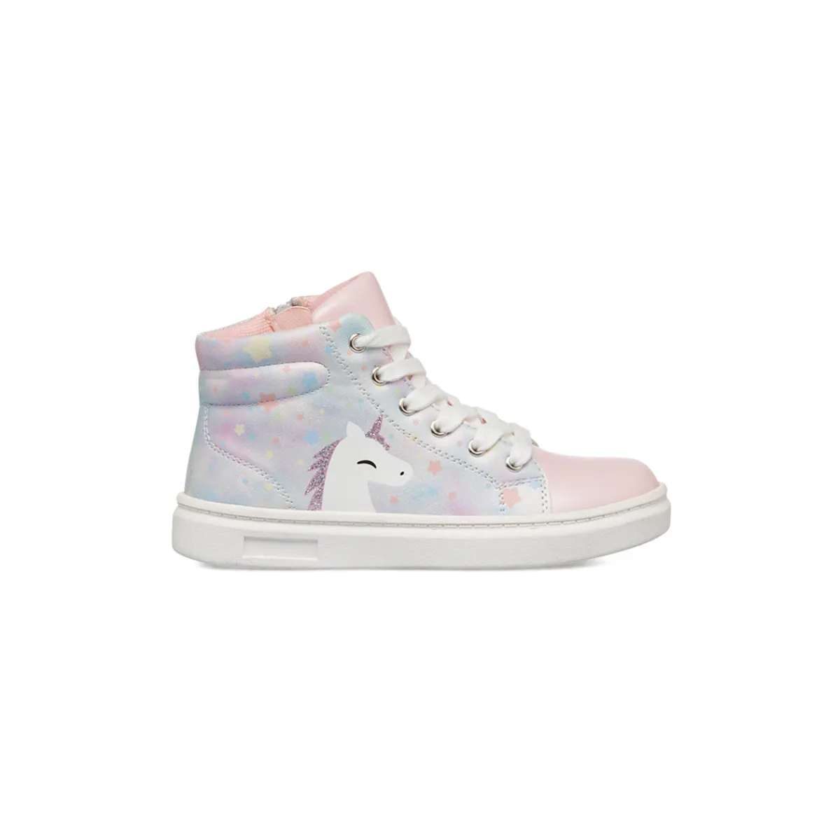 Online Sneakers alte da ragazza multicolore con stampa unicorno Bambino Sneakers Bambina|Scarpe Ragazza
