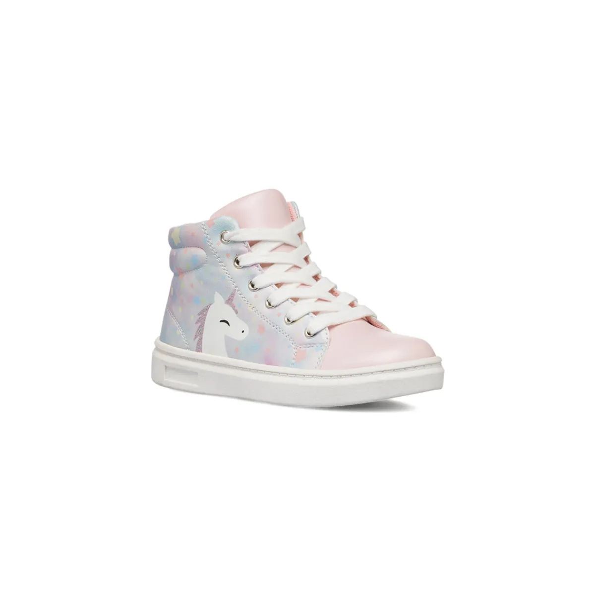 Online Sneakers alte da ragazza multicolore con stampa unicorno Bambino Sneakers Bambina|Scarpe Ragazza