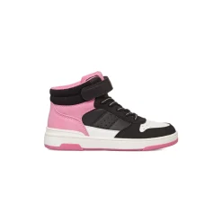 Clearance Sneakers alte da ragazza nere e rosa Bambino Sneakers Bambina|Scarpe Ragazza