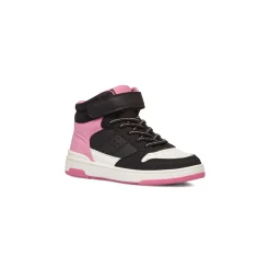 Clearance Sneakers alte da ragazza nere e rosa Bambino Sneakers Bambina|Scarpe Ragazza
