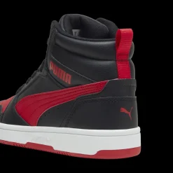 Sneakers alte da ragazzo nere con dettagli rossi Rebound V6 Donna/Bambino Scarpe Ragazzo|Scarpe Sportive