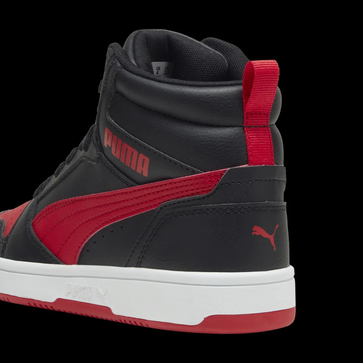 Sneakers alte da ragazzo nere con dettagli rossi Rebound V6 Donna/Bambino Scarpe Ragazzo|Scarpe Sportive