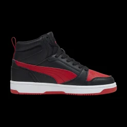 Sneakers alte da ragazzo nere con dettagli rossi Rebound V6 Donna/Bambino Scarpe Ragazzo|Scarpe Sportive