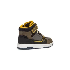 Sale Sneakers alte da ragazzo grigie e verde militare Bambino Sneakers Bambino|Scarpe Ragazzo
