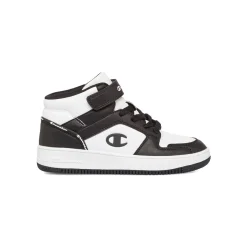 New Sneakers alte da ragazzo bianche e nere con logo Rebound 2.0 Mid Bambino Sneakers Sportive Bambino|Scarpe Ragazzo