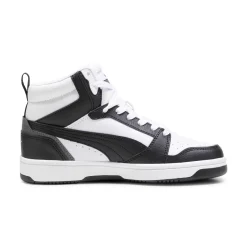 Sale Sneakers alte da ragazzo bianche con dettagli neri e grigi Rebound V6 Donna/Bambino Sneakers|Scarpe Sportive Da Bambino