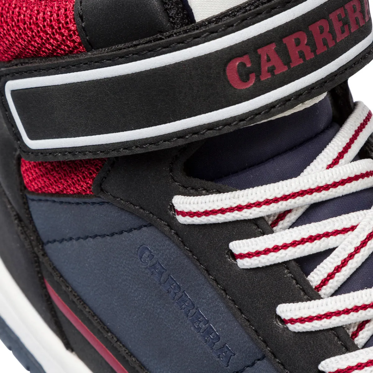 Sneakers alte da ragazzo blu con logo Bambino Sneakers Bambino|Scarpe Ragazzo