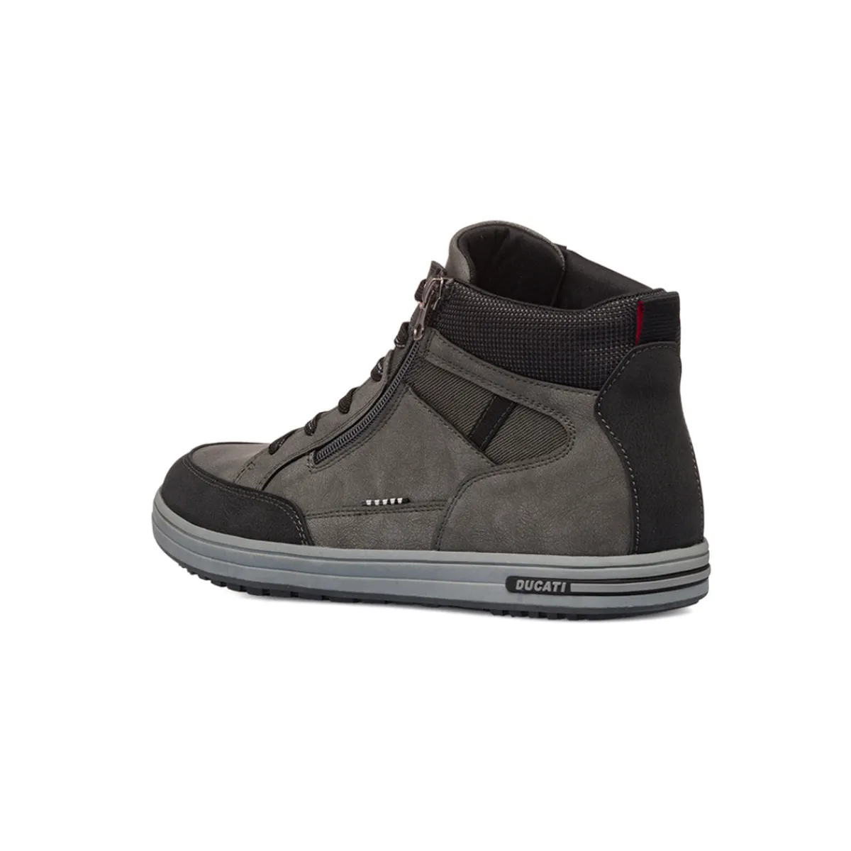 Hot Sneakers alte grigie da uomo con logo Uomo Sneakers Uomo