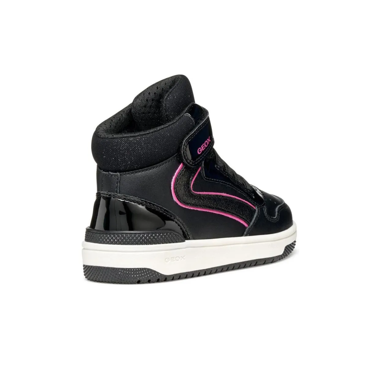 Hot Sneakers alte nere da Bambina con suola traspirante Bambino Sneakers Bambina|Scarpe Con Strappo Bambina