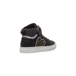Clearance Sneakers alte nere da Bambina con glitter Bambino Sneakers Bambina|Scarpe Con Strappo Bambina