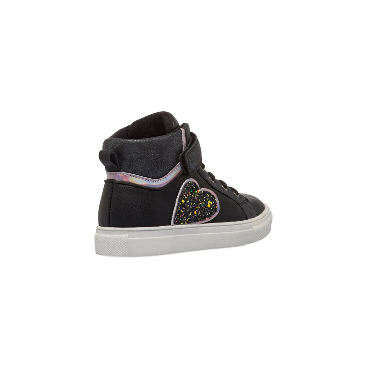Clearance Sneakers alte nere da Bambina con glitter Bambino Sneakers Bambina|Scarpe Con Strappo Bambina
