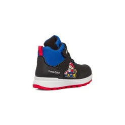 New Sneakers alte nere e blu da bambino con stampa Bambino Sneakers Bambino|Scarpe Con Strappo Bambino