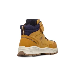 Outlet Sneakers alte ocra con strappo da Ragazzo Bambino Stivaletti Bambino|Sneakers Bambino