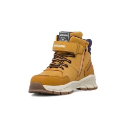 Outlet Sneakers alte ocra con strappo da Ragazzo Bambino Stivaletti Bambino|Sneakers Bambino