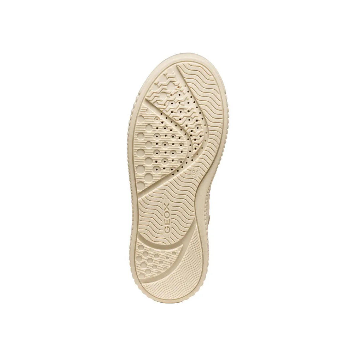 Sneakers alte platino da Bambina con suola traspirante Bambino Sneakers Bambina