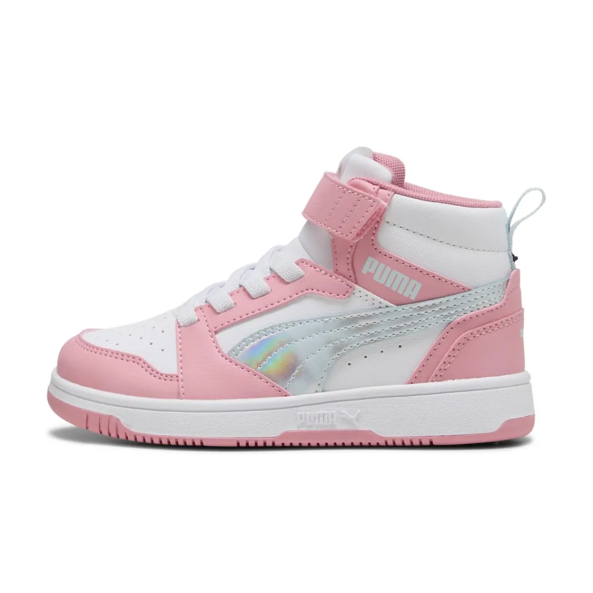 Best Sneakers alte rosa e bianche da Bambina Rebound V6 Bambino Sneakers Sportive Bambina|Scarpe Con Strappo Bambina