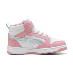 Best Sneakers alte rosa e bianche da Bambina Rebound V6 Bambino Sneakers Sportive Bambina|Scarpe Con Strappo Bambina