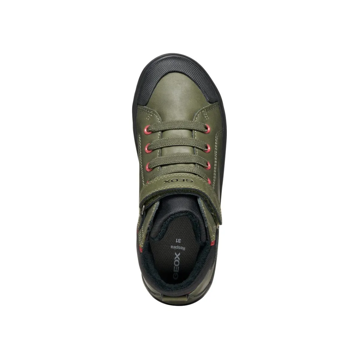 Online Sneakers alte verde da Bambino con suola traspirante Bambino Sneakers Bambino|Scarpe Con Strappo Bambino