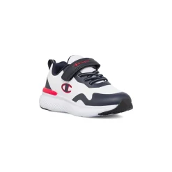 Discount Sneakers bambino bianche e blu con logo Bold Winter Bambino Sneakers Sportive Bambino|Scarpe Con Strappo Bambino