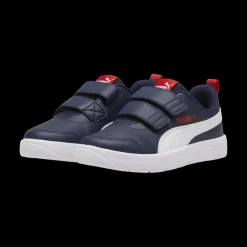 Clearance Sneakers bambino blu con dettagli rossi Courtflex v3 Bambino Sneakers Sportive Bambino|Scarpe Sportive