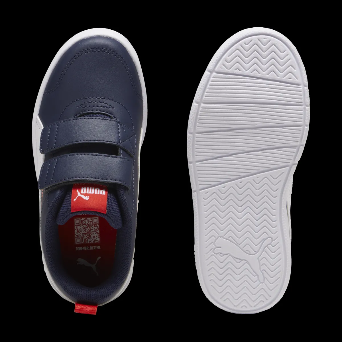 Clearance Sneakers bambino blu con dettagli rossi Courtflex v3 Bambino Sneakers Sportive Bambino|Scarpe Sportive