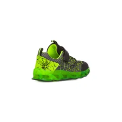 New Sneakers bambino nere e verde con luci nella suola Bambino Sneakers Bambino|Scarpe Con Strappo Bambino