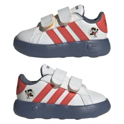 Best Sneakers bambino primi passi rosso e blu con stampa topolino Grand Court Mickey Bambino Scarpe Con Strappo Bambino|Primi Passi Bambino