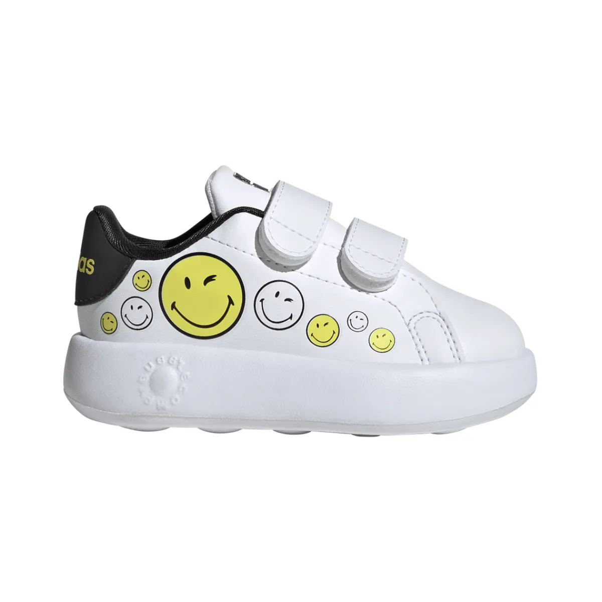 Online Sneakers bambino primi passi bianche con stampa smile Advantage Smiley Bambino Scarpe Con Strappo Bambino|Primi Passi Bambino