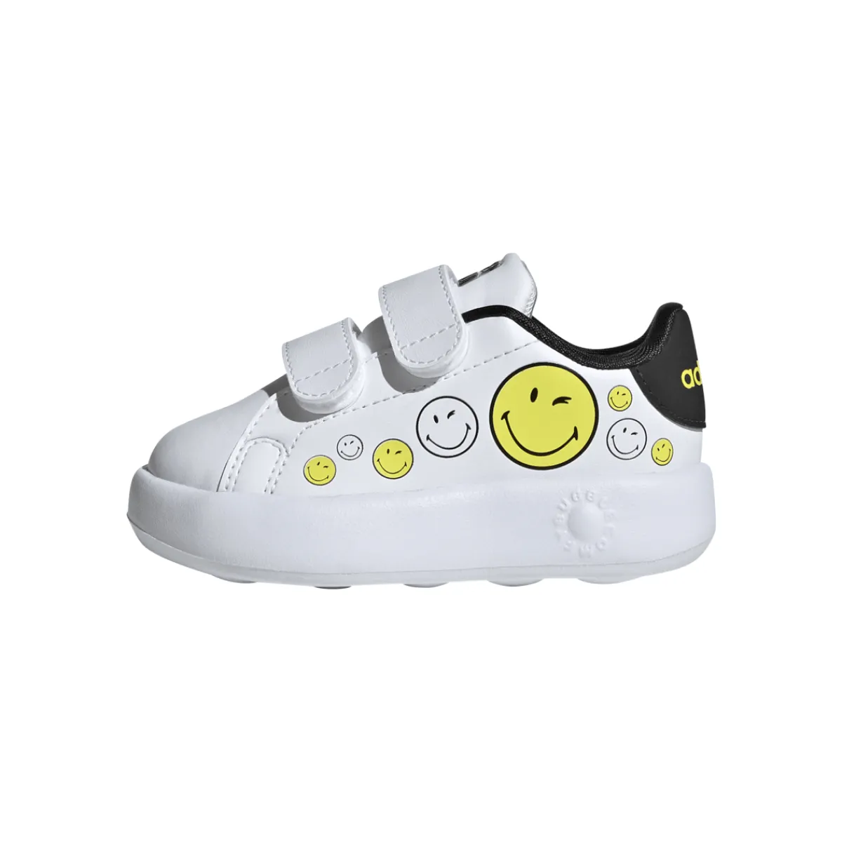 Online Sneakers bambino primi passi bianche con stampa smile Advantage Smiley Bambino Scarpe Con Strappo Bambino|Primi Passi Bambino