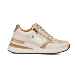 Best Sneakers beige da donna con dettagli bronzo Donna Sneakers Donna