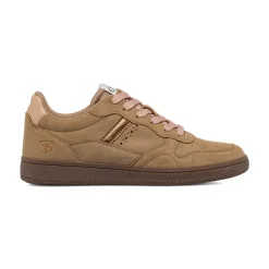 Sale Sneakers beige da Donna effetto scamosciato Donna Sneakers Donna