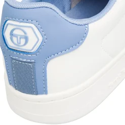 Hot Sneakers bianche con dettgli azzurri da Donna Donna Scarpe Sportive|Sneakers Sport