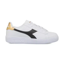 Outlet Sneakers bianche con dettaglio nero e oro da Ragazza Donna/Bambino Scarpe Ragazza|Sneakers Sportive Bambina