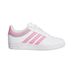 Hot Sneakers bianche con inserti rosa e grigi da Ragazza Hoops 4.0 Donna/Bambino Sneakers Sportive Bambina|Scarpe Ragazza
