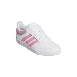 Hot Sneakers bianche con inserti rosa e grigi da Ragazza Hoops 4.0 Donna/Bambino Sneakers Sportive Bambina|Scarpe Ragazza