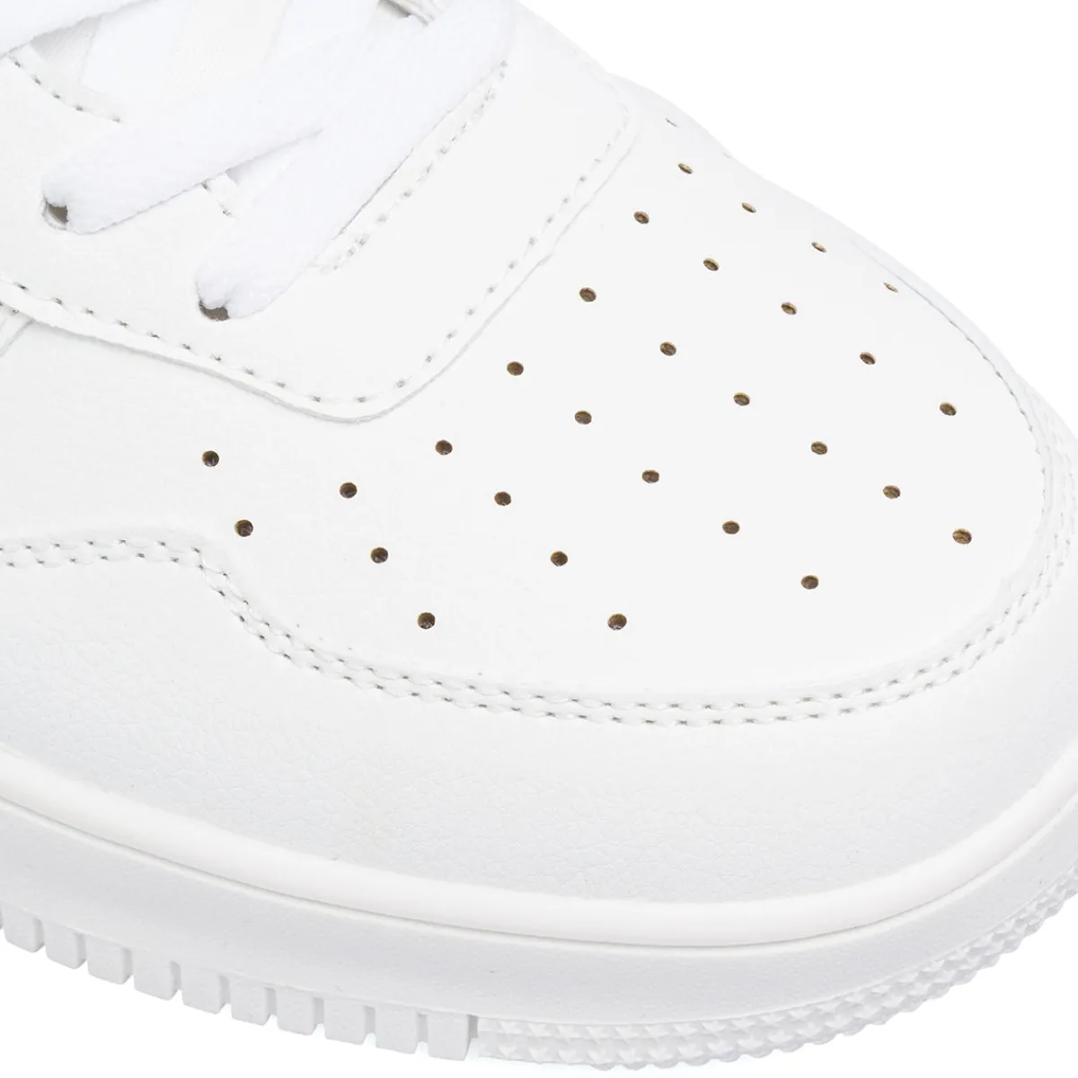 Hot Sneakers bianche con logo e dettagli traforati Uomo Sneakers|Scarpe Sportive