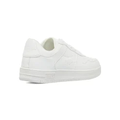 Hot Sneakers bianche con logo e dettagli traforati Uomo Sneakers|Scarpe Sportive