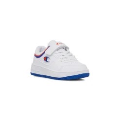 Online Sneakers bianche da Bambino con dettagli blu e arancioni Low B Ps Bambino Scarpe Con Strappo Bambino|Scarpe Sportive