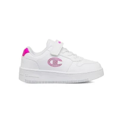 Clearance Sneakers bianche da Bambina con dettaglio logo glitter Platform Bambino Scarpe Sportive Da Bambino|Scarpe Sportive