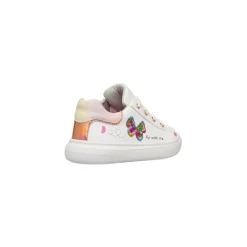 Outlet Sneakers bianche da bambina con dettagli glitter e farfalla con paillettes Bambino Sneakers Bambina