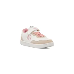 Outlet Sneakers bianche da Bambina con dettagli rosa Bambino Scarpe Sportive Da Bambino|Scarpe Sportive